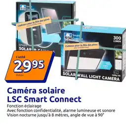 Action Caméra solaire LSC Smart Connect offre