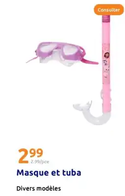 Action Masque et tuba offre