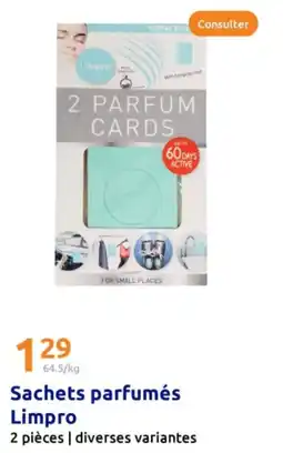 Action Sachets parfumés Limpro offre