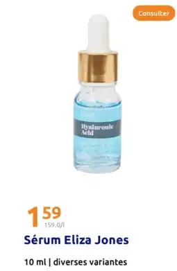 Action ELIZA JONES Sérum offre