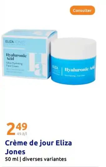 Action ELIZA JONES Crème de jour offre