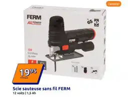 Action FERM Scie sauteuse sans fil offre