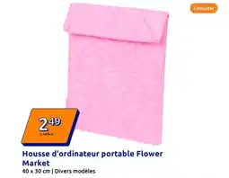 Action Housse d'ordinateur portable Flower Market offre