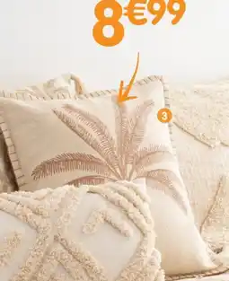 b&m Coussin palmier offre