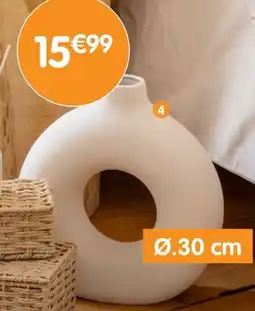 b&m Grand vase donut offre