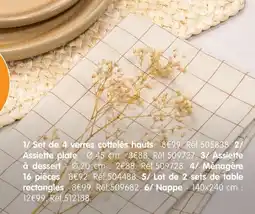 b&m Nappe offre