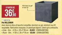 Bricorama DEROMA Pot millenium offre