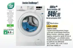 Proxi Confort ELECTROLUX Lave-linge ew6f15120wa offre