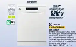 Proxi Confort ELECTROLUX Lave-vaisselle esm48310sw offre