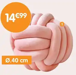 b&m Coussin noeud offre