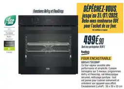 Proxi Confort BEKO Four encastrable bbisa17302bmp offre