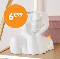 b&m Vase visage offre