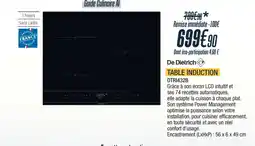 Proxi Confort DE DIETRICH Table induction dtr1432b offre