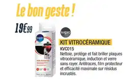 Proxi Confort WPRO Kit vitrocéramique kvc015 offre