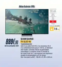 Proxi Confort SAMSUNG Tv oled 4k tq48s90daexxc offre
