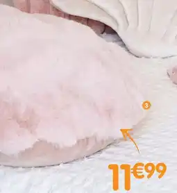 b&m Coussin BUBBLE rond rose offre
