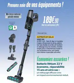 Proxi Confort ROWENTA Aspirateur balai rh6971w0 offre