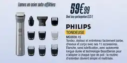 Proxi Confort PHILIPS Tondeuse mg5930.15 offre
