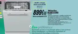 Blanc Brun MIELE Lave-vaisselle g5150vi offre