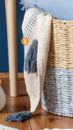 b&m Plaid pompons offre