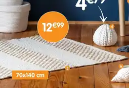 b&m Tapis coton jute offre