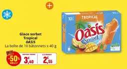 Coccimarket Glace sorbet tropical oasis offre