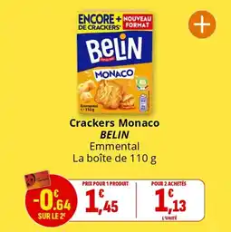 Coccimarket Crackers monaco belin offre