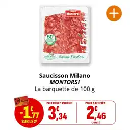 Coccimarket Saucisson milano montorsi offre