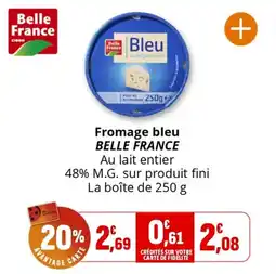 Coccimarket Fromage bleu belle france offre