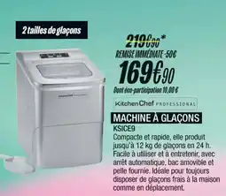 Blanc Brun Machine à glaçons ksice9 offre
