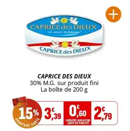 Coccimarket Caprice des dieux offre