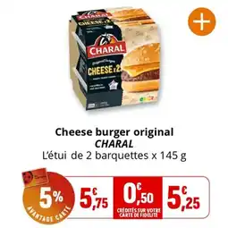 Coccimarket Cheese burger original charal offre