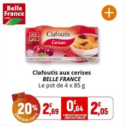 Coccimarket Clafoutis cerises belle france offre