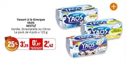 Coccimarket Yaourt à la grecque yaos nestlé offre