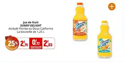 Coccimarket Jus de fruit sunny delight offre
