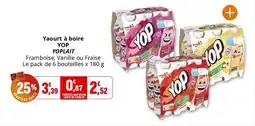 Coccimarket Yaourt à boire yop yoplait offre