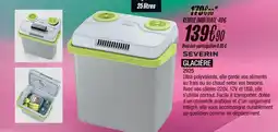 Blanc Brun SEVERIN Glacière offre