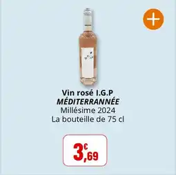 Coccimarket Vin rosé i.g.p méditerrannée offre