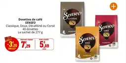 Coccimarket Dosettes de café senseo offre