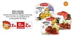 Coccimarket Plats cuisinés paul & louise offre