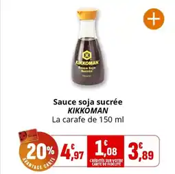 Coccimarket Sauce soja sucrée kikkoman offre