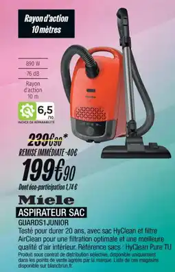 Blanc Brun MIELE Aspirateur sac guards1junior offre
