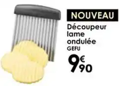 Culinarion GEFU Découpeur lame ondulée offre