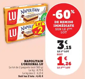 Bi1 Napolitain l'original lu offre