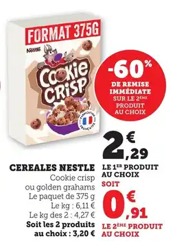 Bi1 Cereales nestle offre