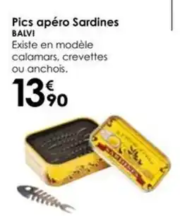 Culinarion BALVI Pics apéro Sardines offre