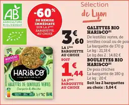 Bi1 Galettes bio hari&co offre