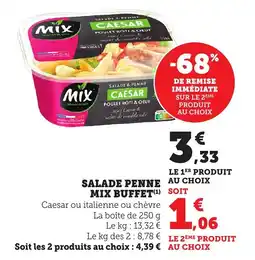 Bi1 Salade penne mix buffet offre