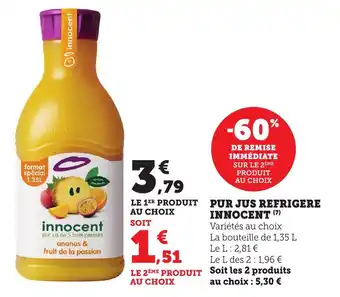 Bi1 Pur jus refrigere innocent offre