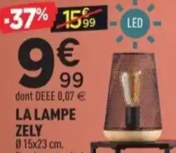 Centrakor La lampe zely offre